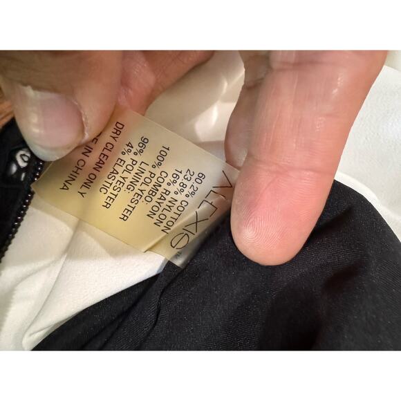 Alexis Classic Jumpsuit XS Black Guipure Lace Ophelia Cropped - Picture 10 of 14